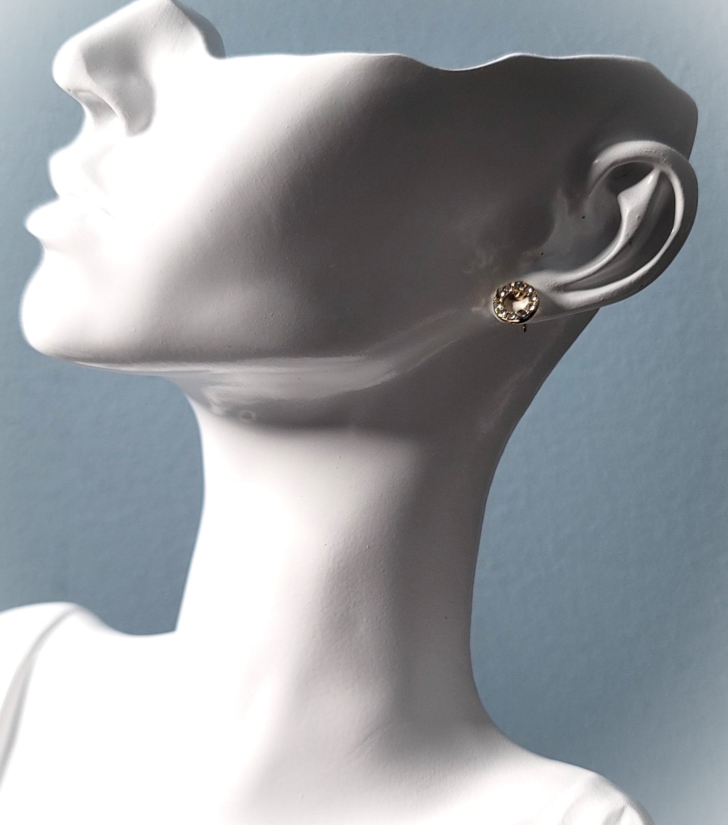 Rhinestone Sparkling Elegant Stud Earrings