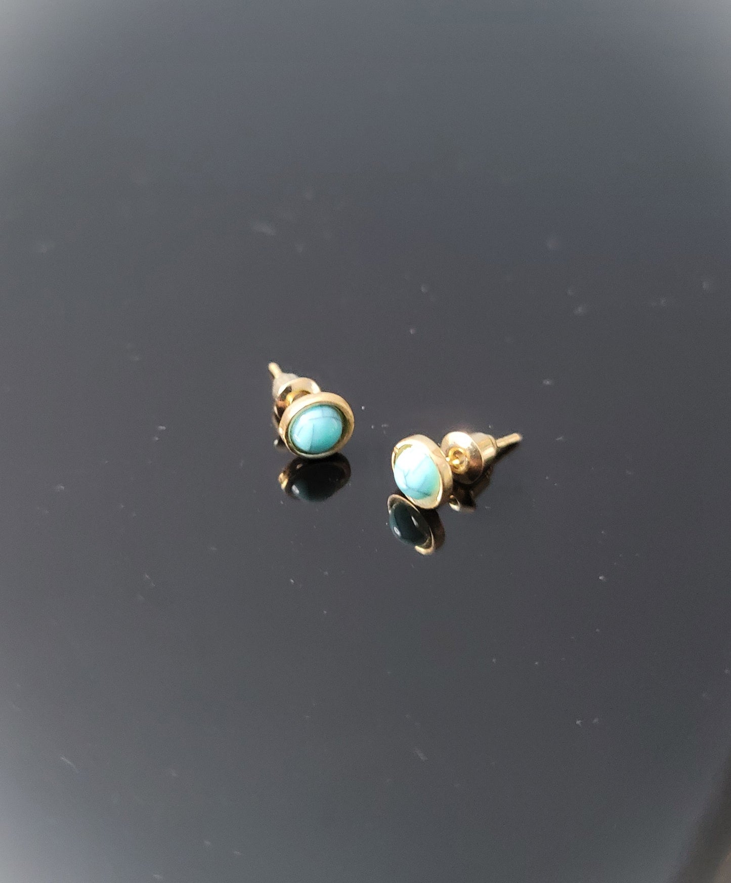 The Turquoise Gem Elegant Stud Earring