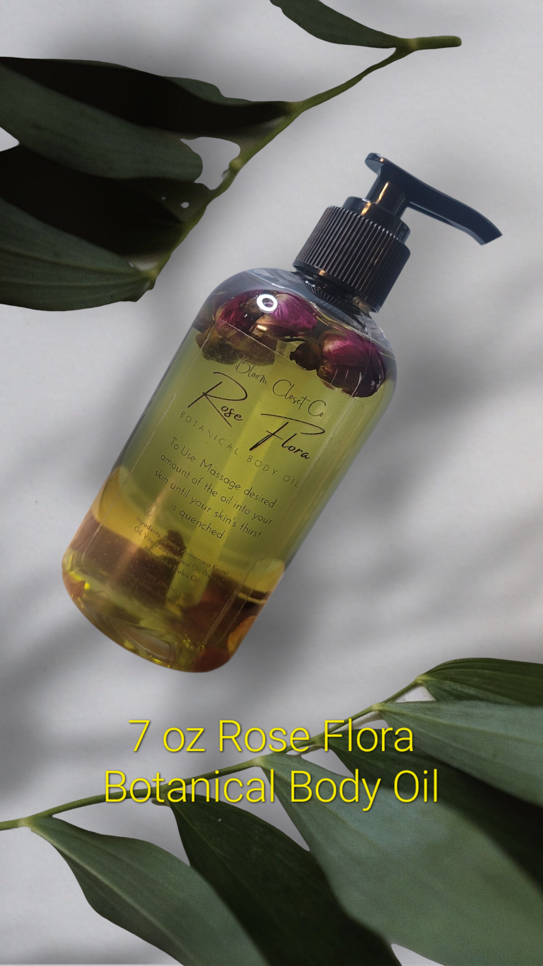 7 oz Botanical Body Oil - 2 Scents