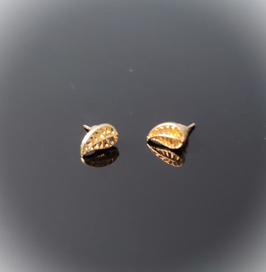 Leaf of Hope Elegant Stud Earrings