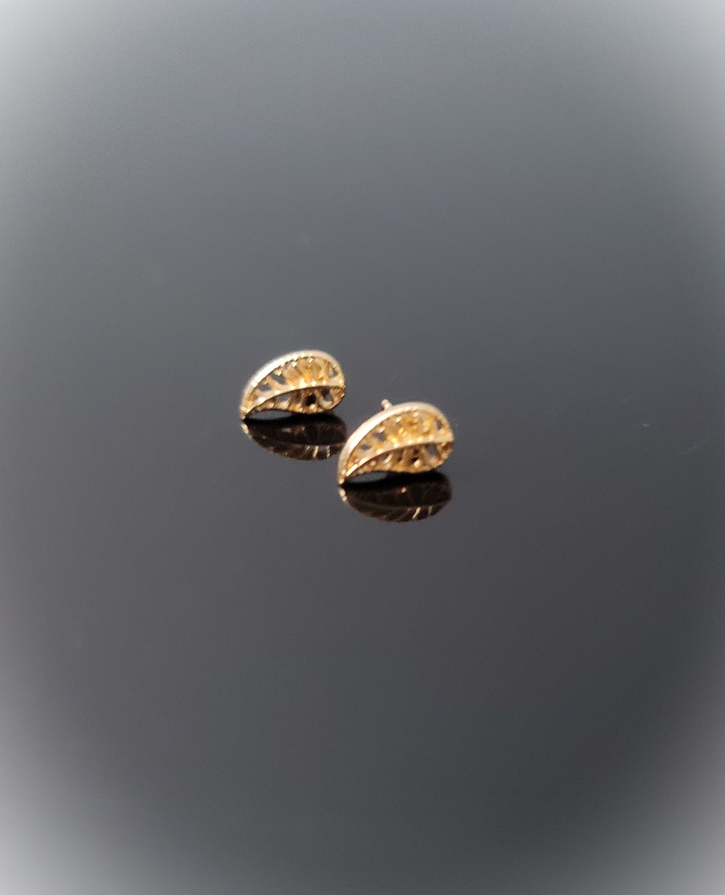 Leaf of Hope Elegant Stud Earrings