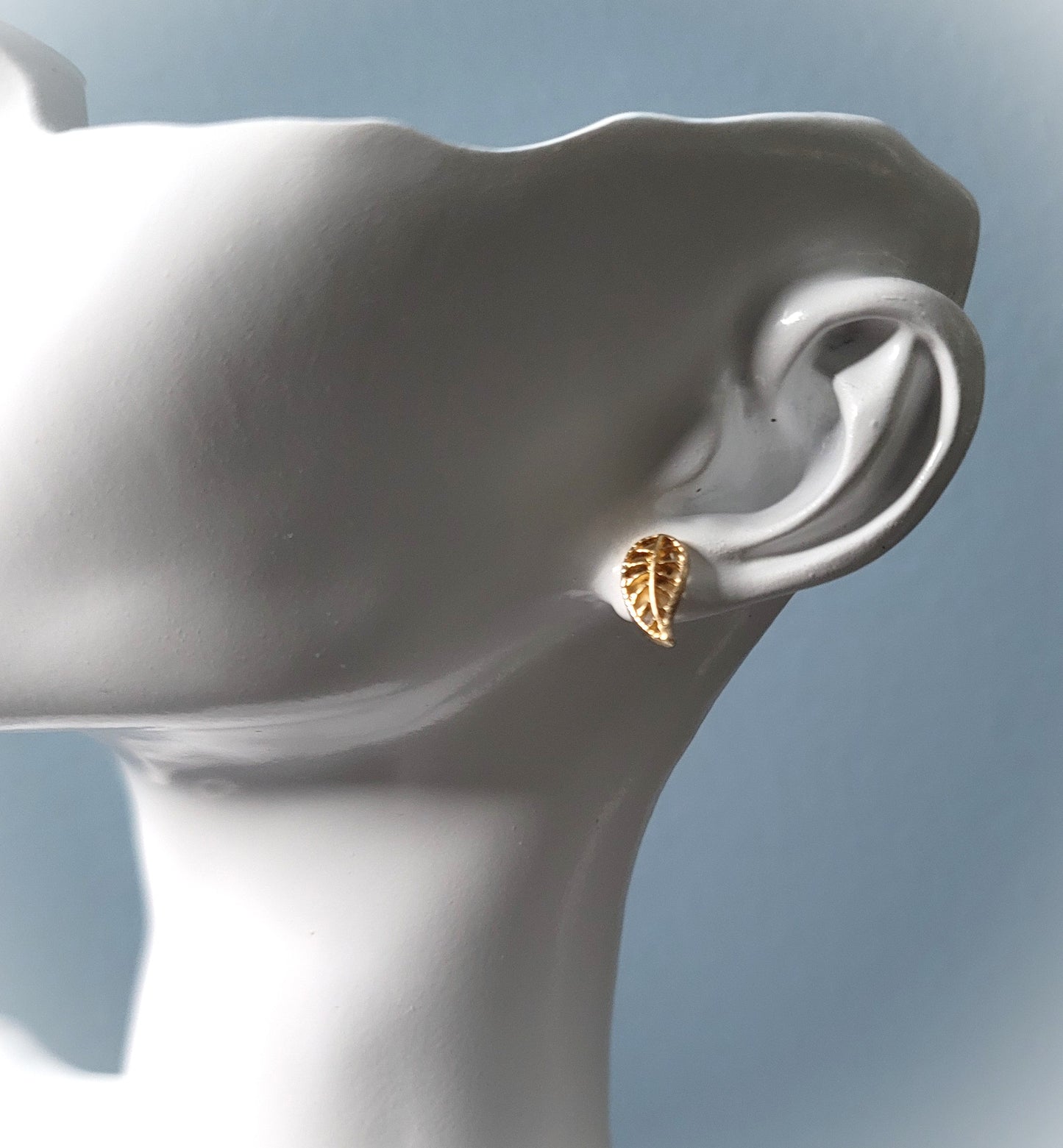Leaf of Hope Elegant Stud Earrings