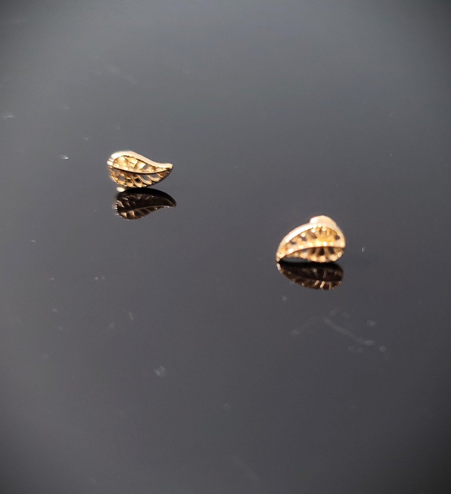 Leaf of Hope Elegant Stud Earrings