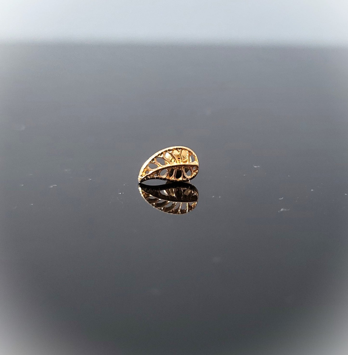 Leaf of Hope Elegant Stud Earrings