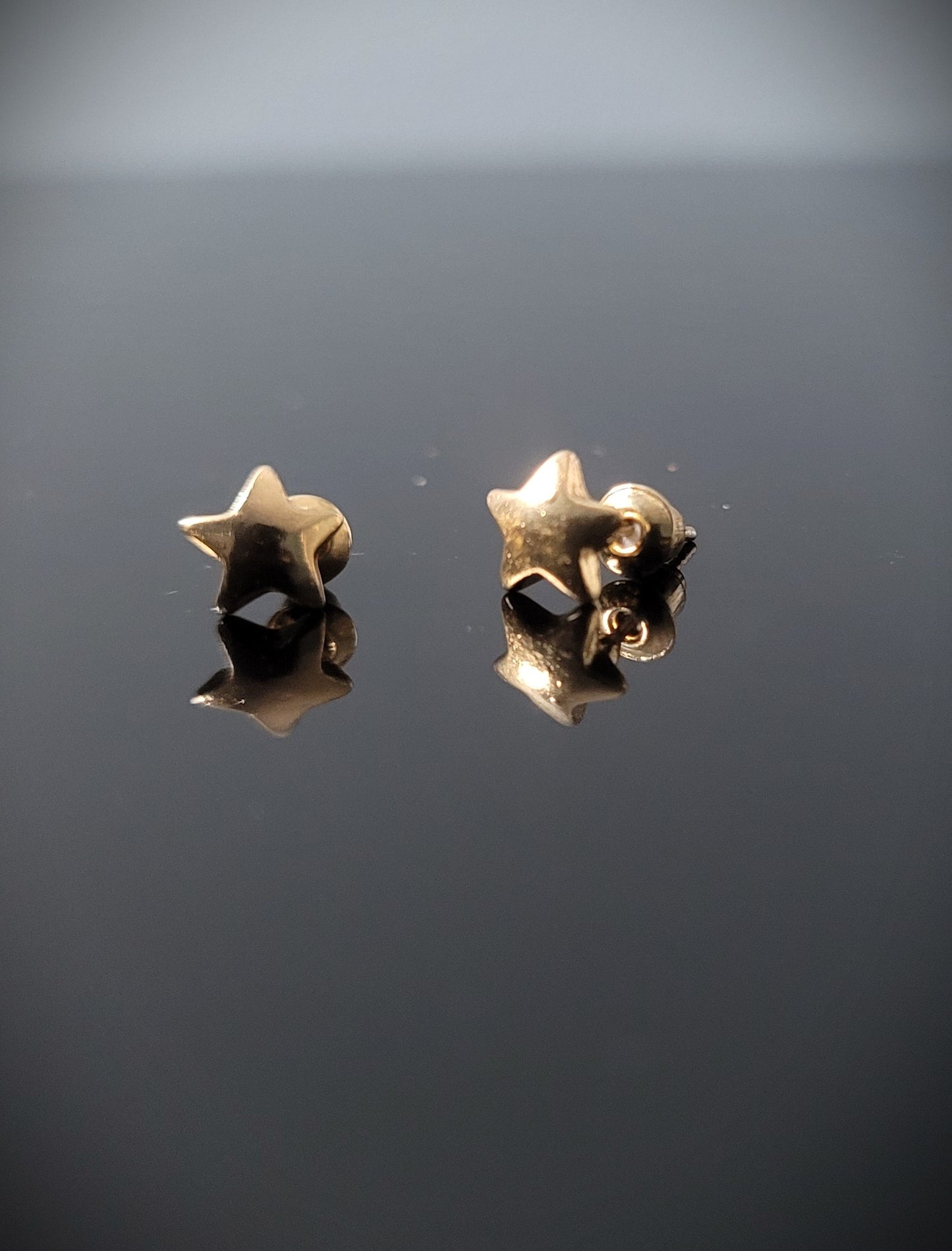 Stars are Forever Solid Elegant Earrings