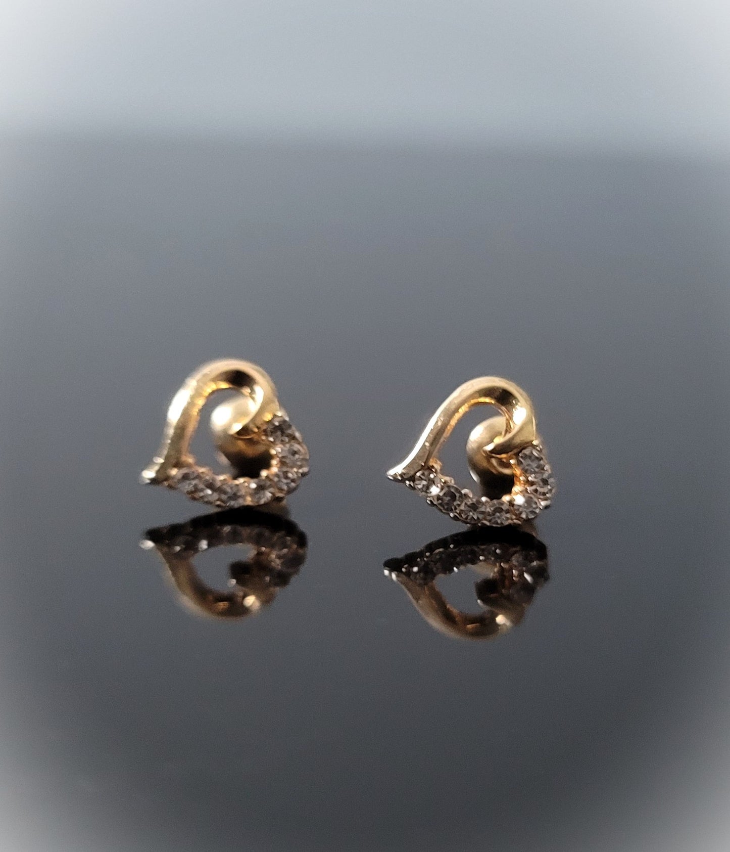 Grateful to Be Loved Elegant Stud Earrings