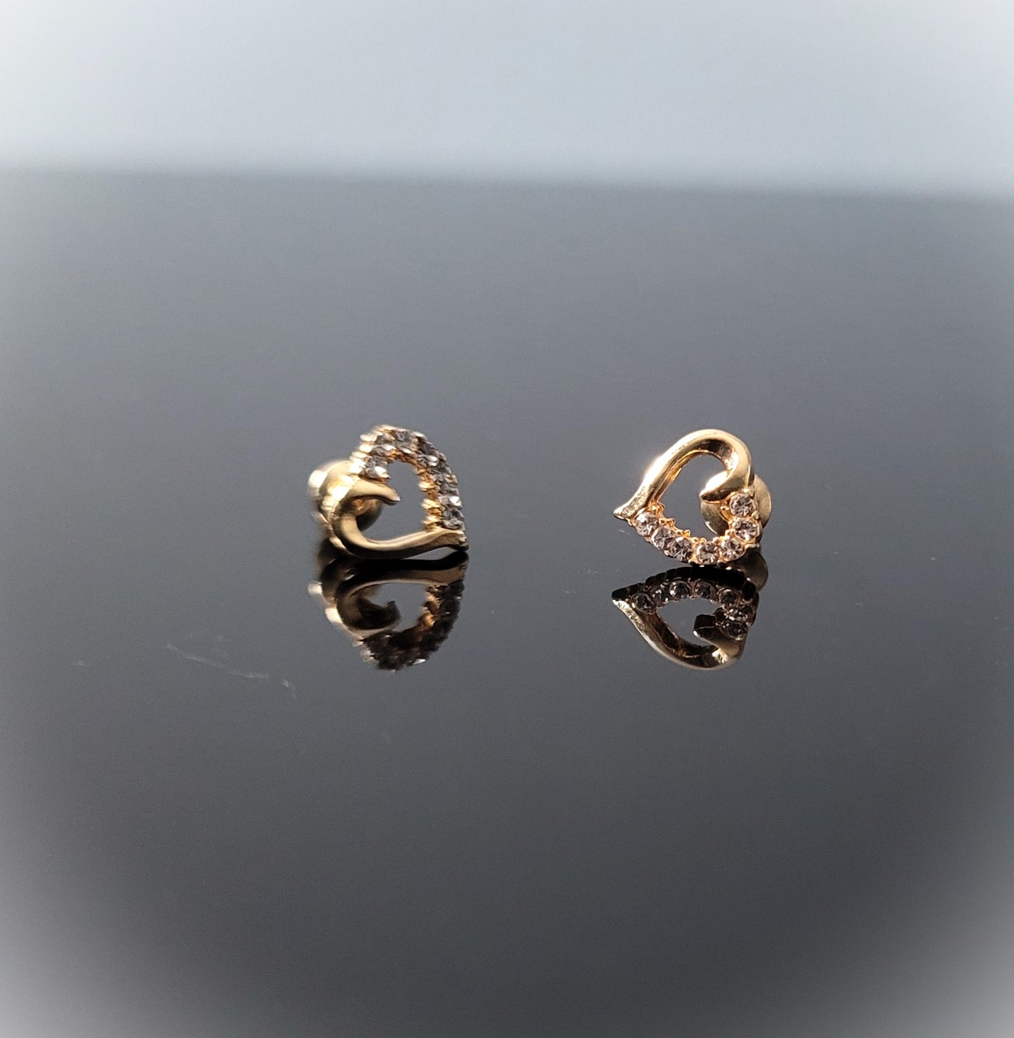 Grateful to Be Loved Elegant Stud Earrings