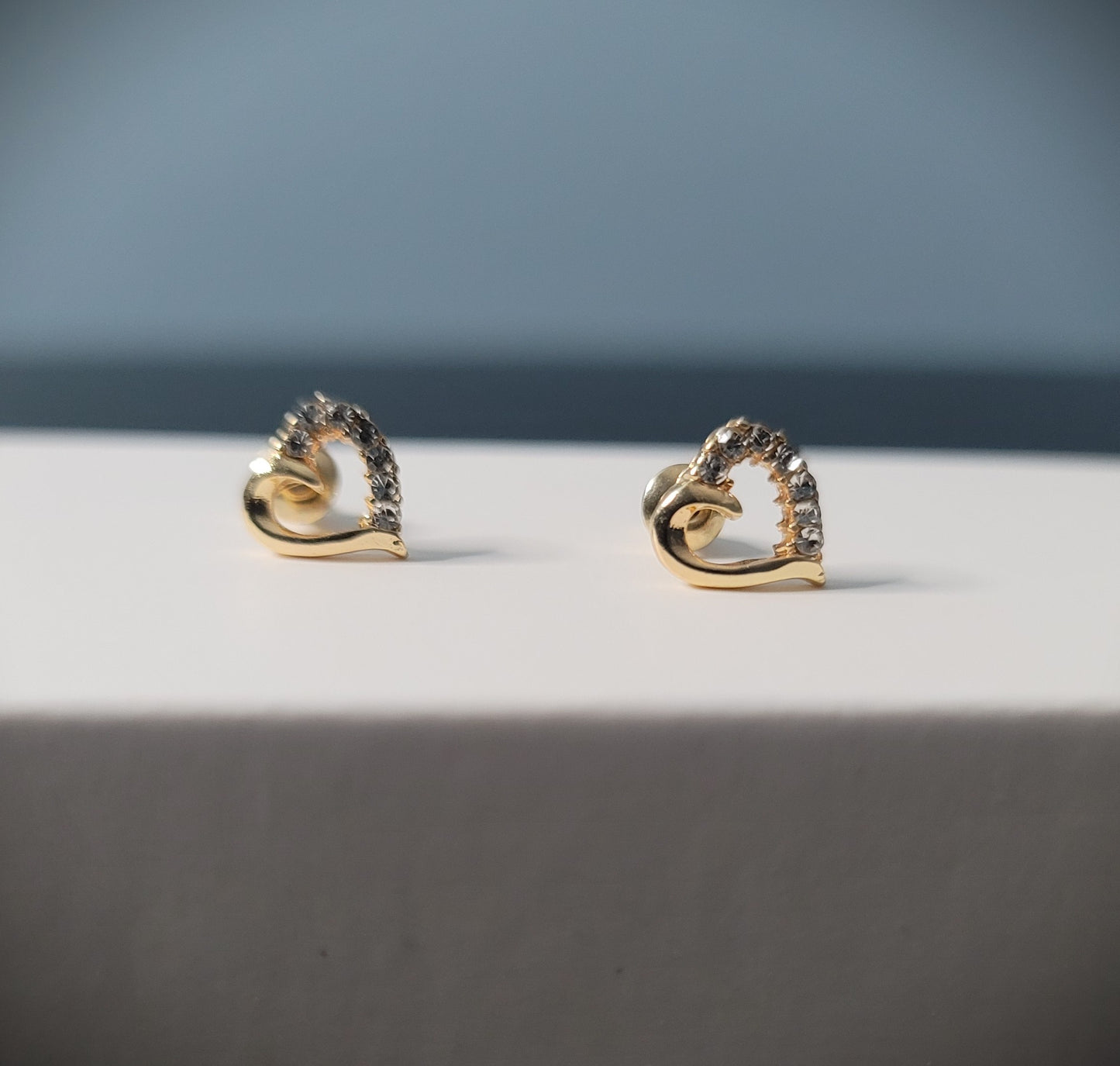 Grateful to Be Loved Elegant Stud Earrings