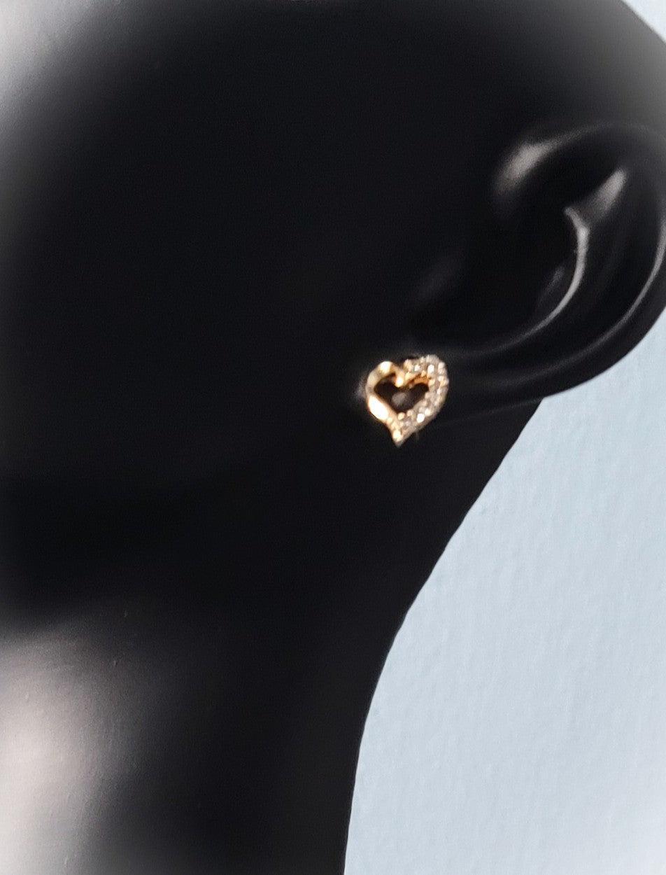 Grateful to Be Loved Elegant Stud Earrings