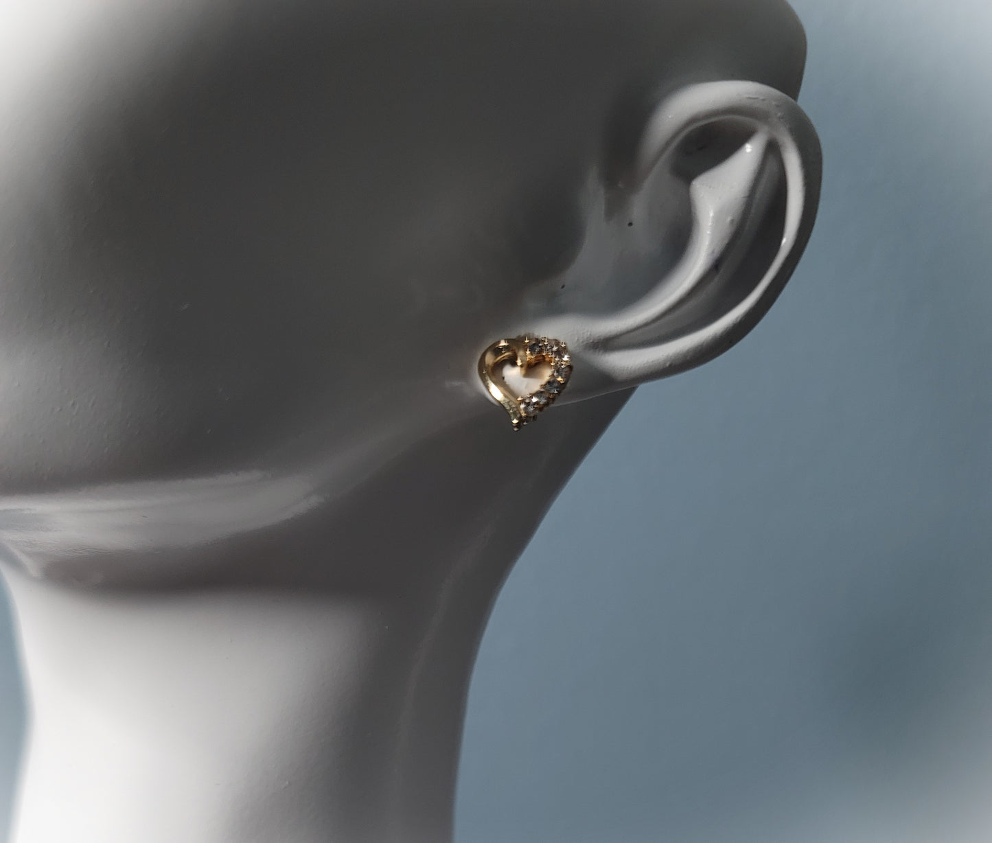 Grateful to Be Loved Elegant Stud Earrings