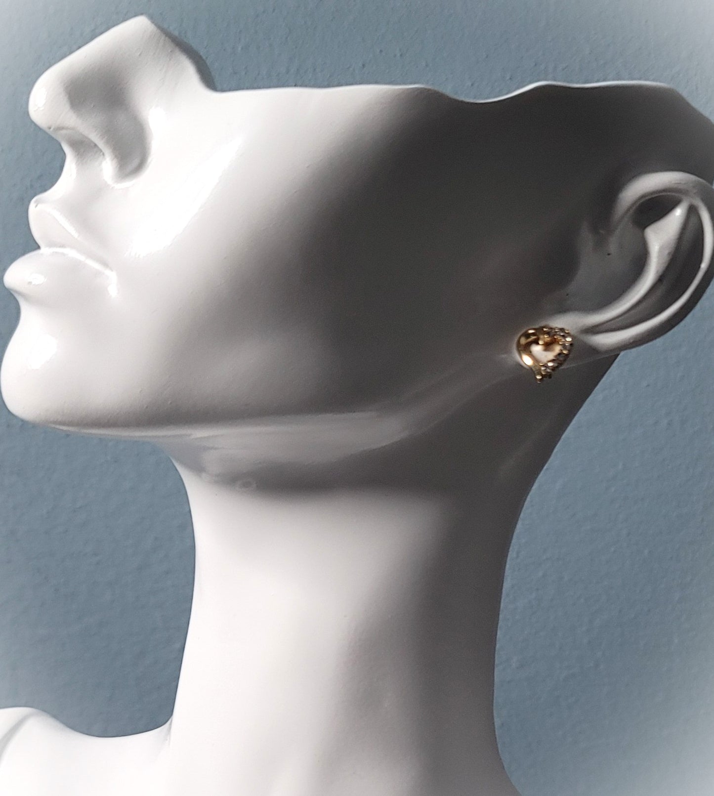 Grateful to Be Loved Elegant Stud Earrings