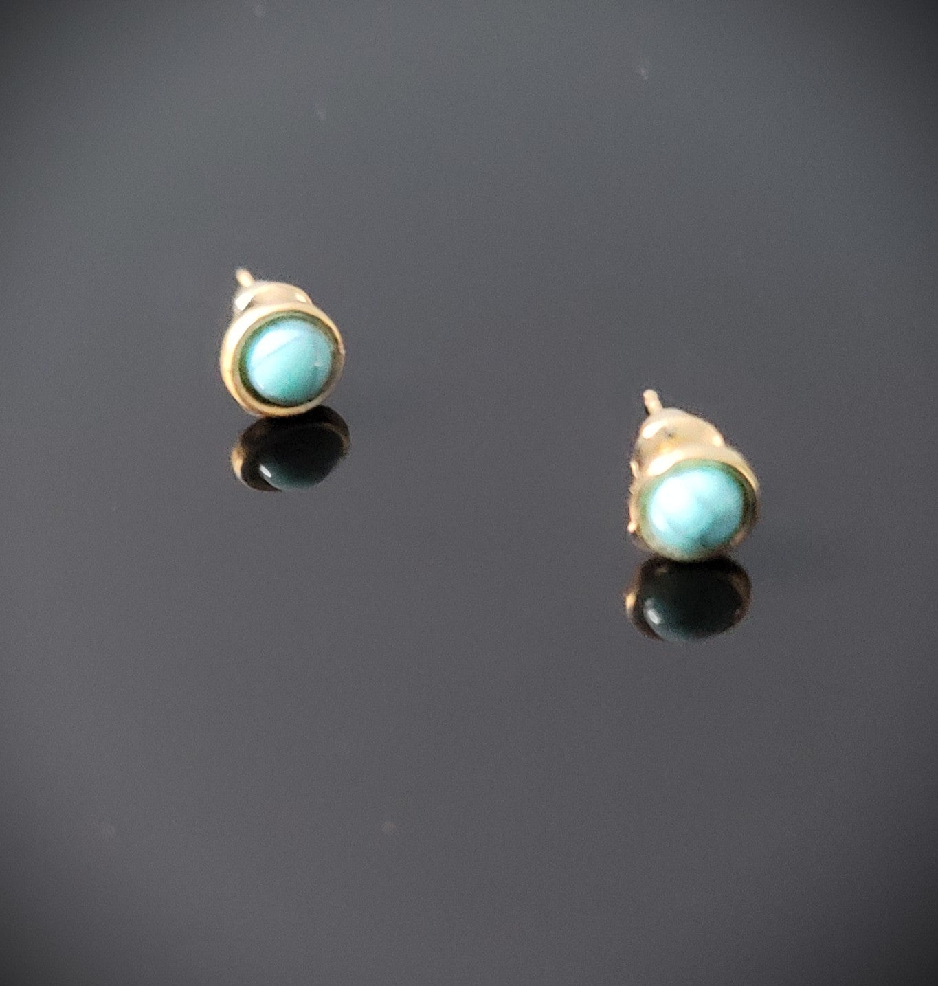 The Turquoise Gem Elegant Stud Earring