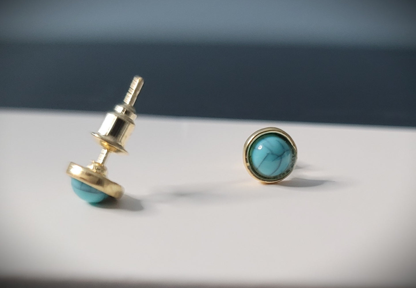 The Turquoise Gem Elegant Stud Earring