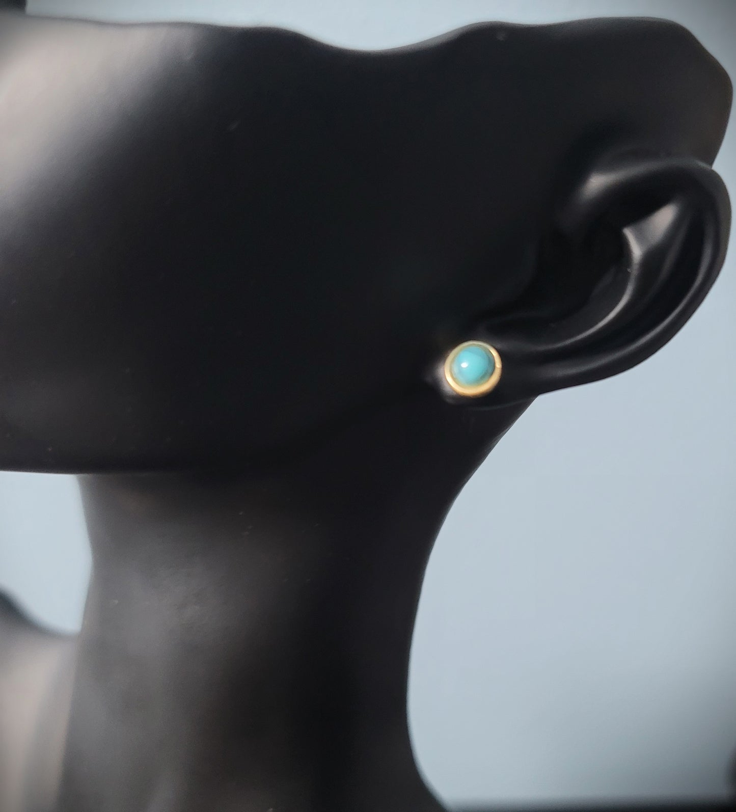 The Turquoise Gem Elegant Stud Earring