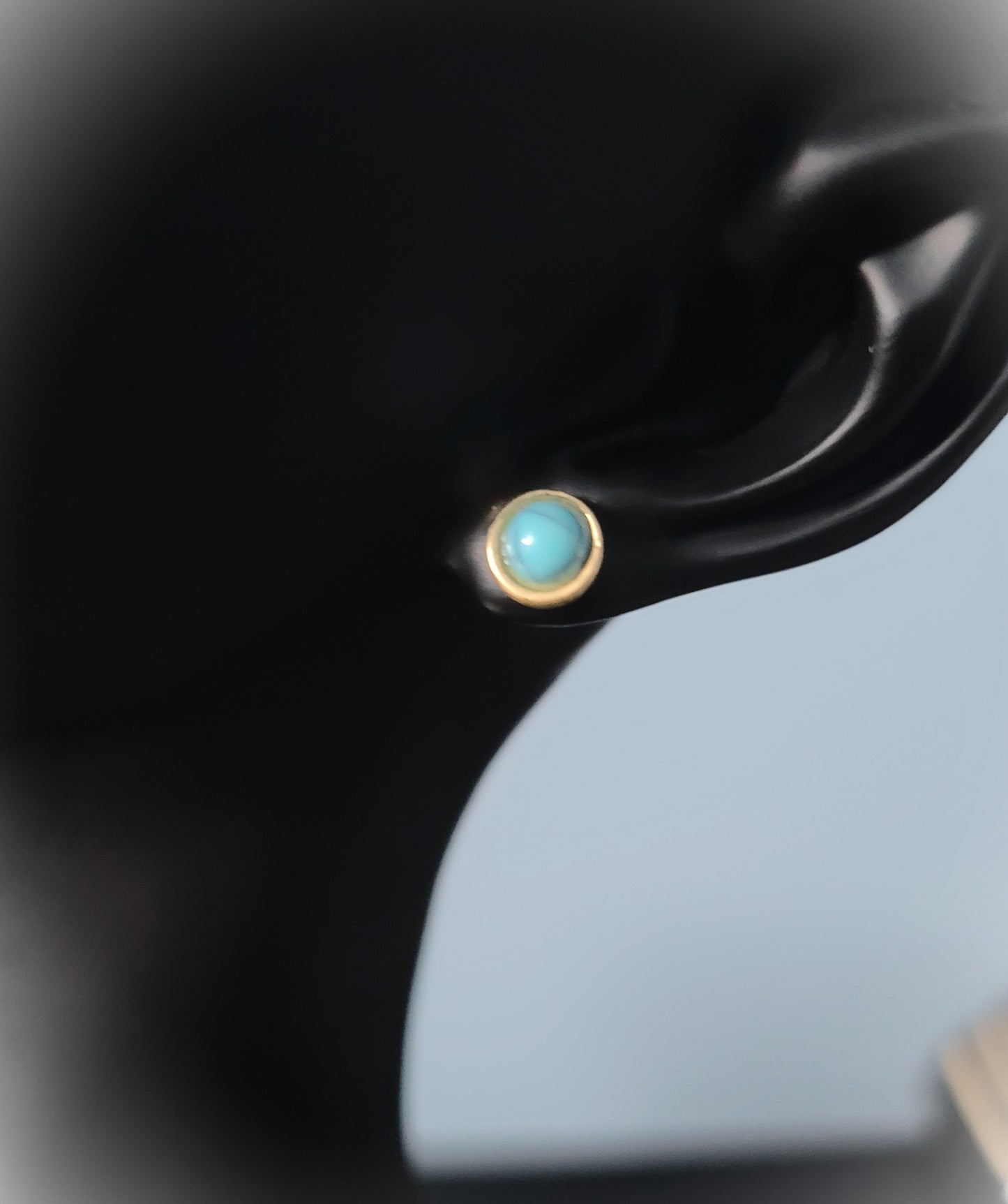 The Turquoise Gem Elegant Stud Earring