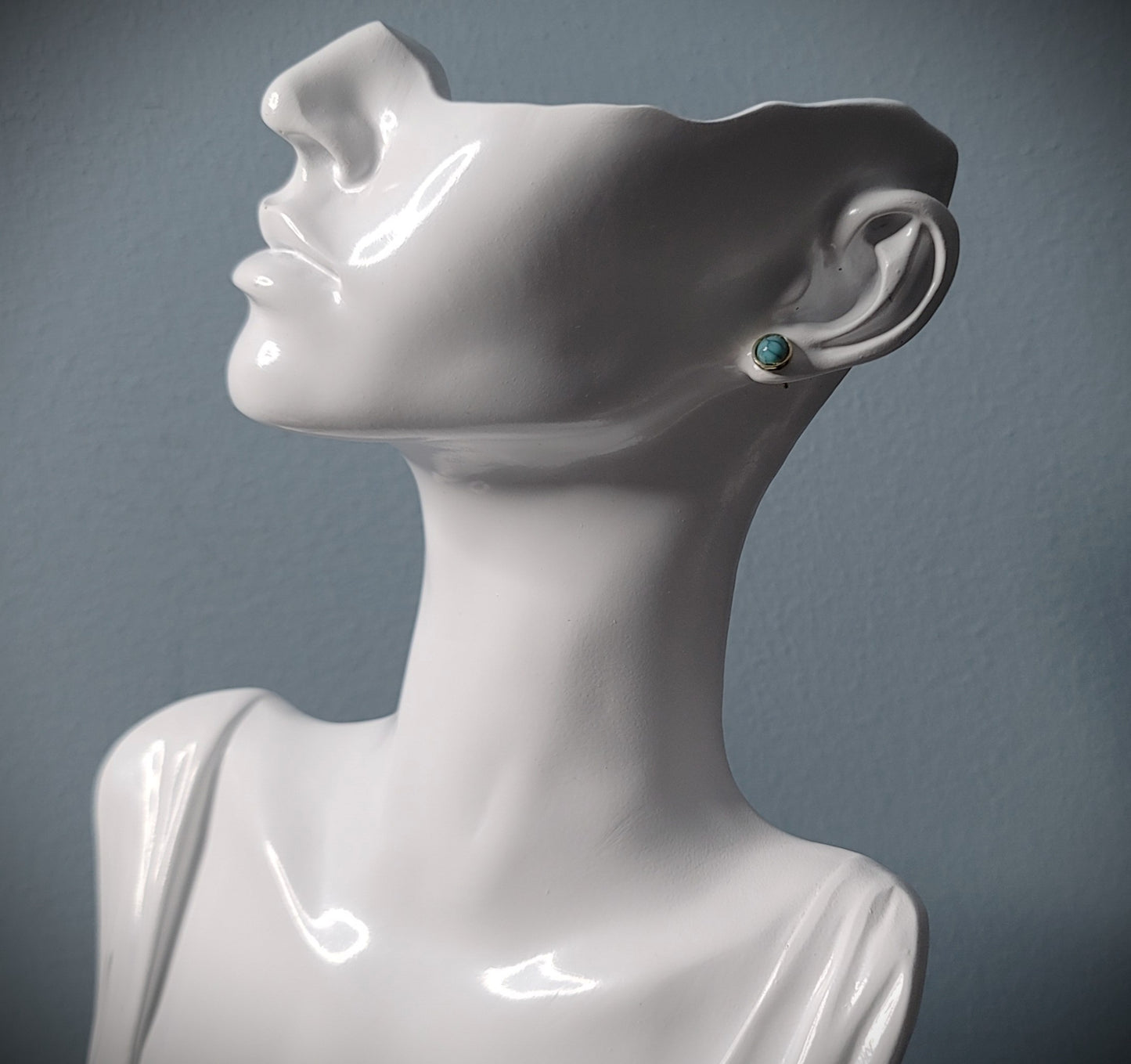 The Turquoise Gem Elegant Stud Earring