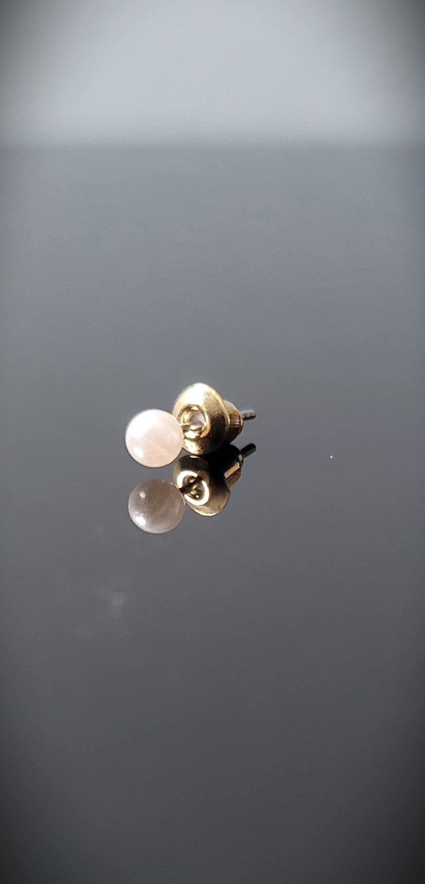 White Pearl Stud Elegant Earings