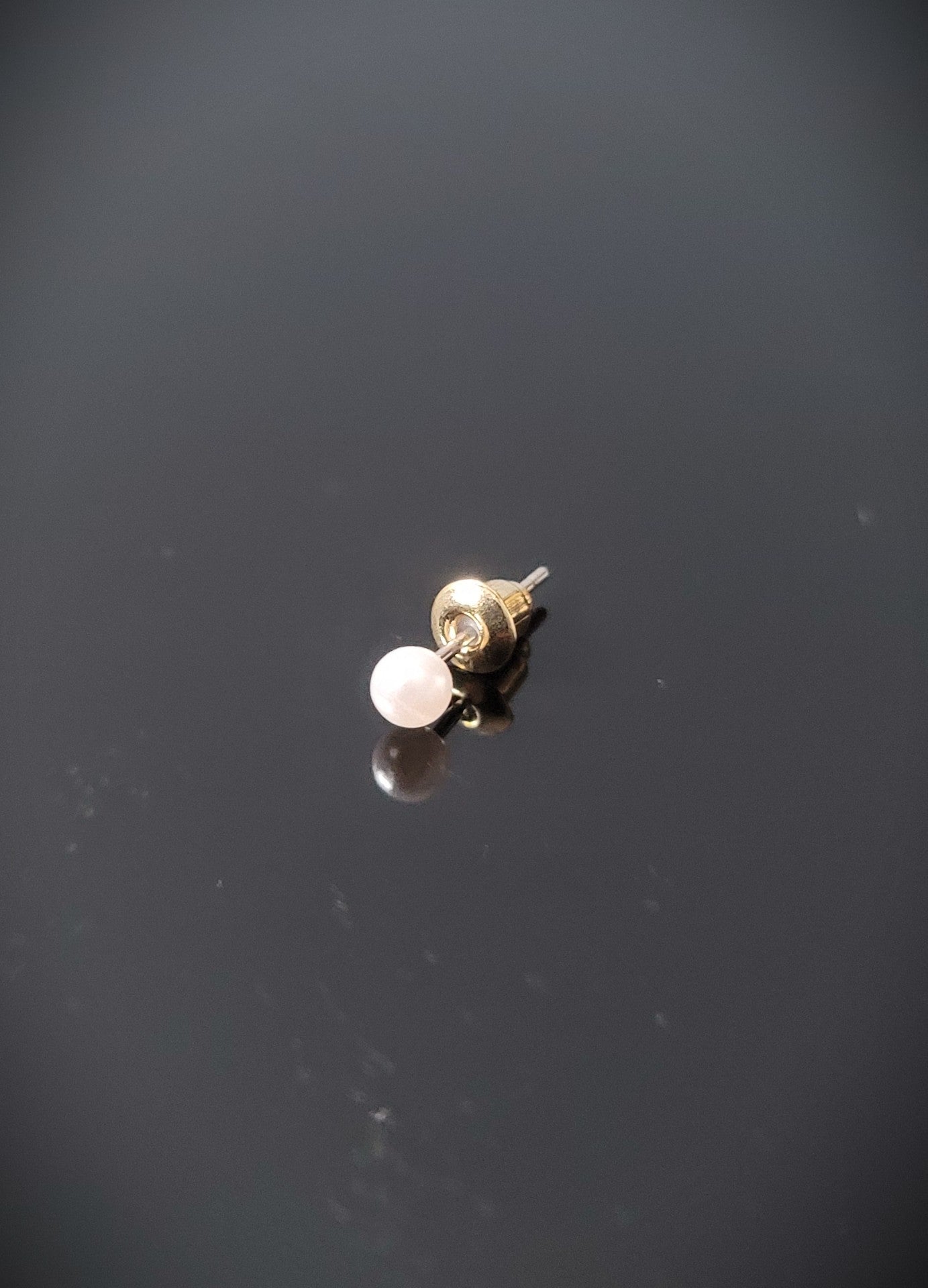 White Pearl Stud Elegant Earings