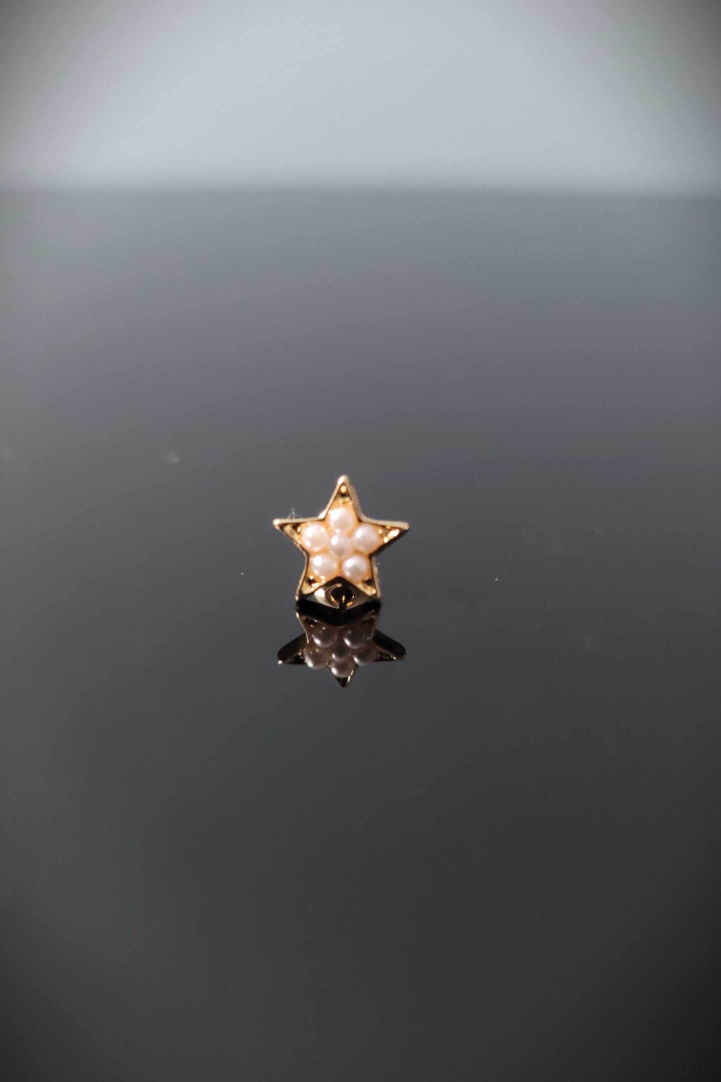The Star of Pearl Stud Elegant Earrings