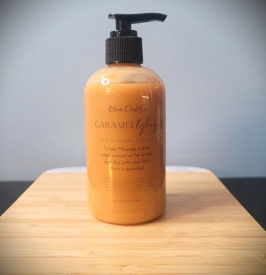 Caramel Glaze Shimmery Body Oil Serum