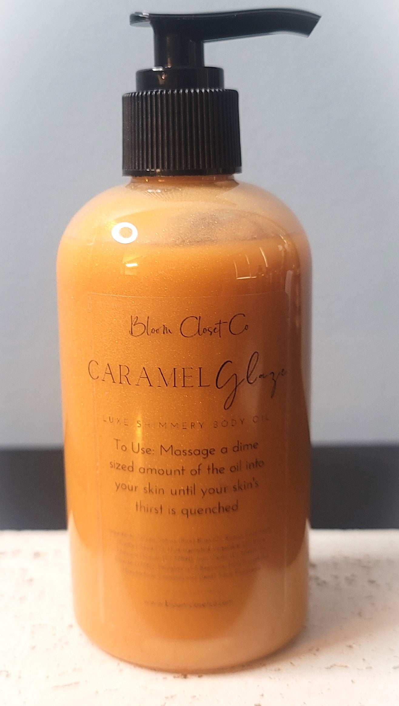 Caramel Glaze Shimmery Body Oil Serum