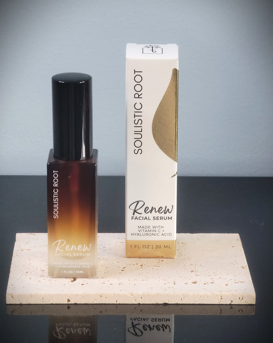 Renew Hydrating Facial Serum – Hyaluronic Acid + Vitamin C
