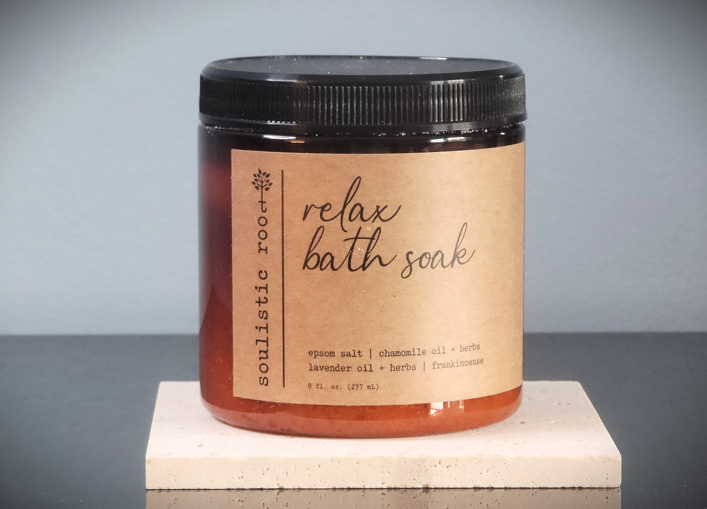 Herbal Bath Salts | Made with Organic Herbs & Dried Flowers