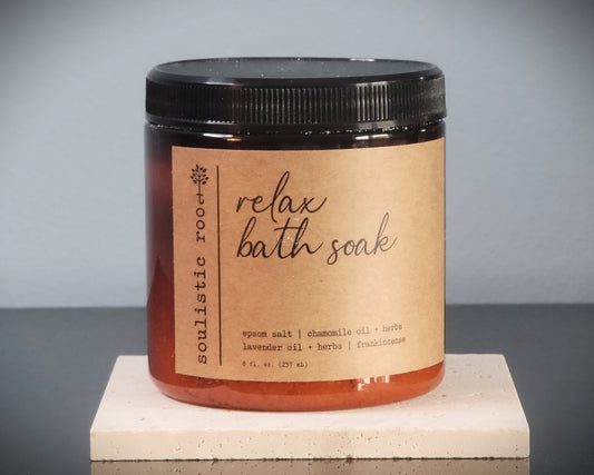 Herbal Bath Salts | Made with Organic Herbs & Dried Flowers