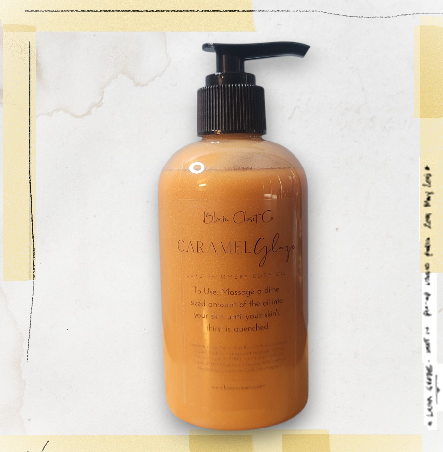 Caramel Glaze Shimmery Body Oil Serum