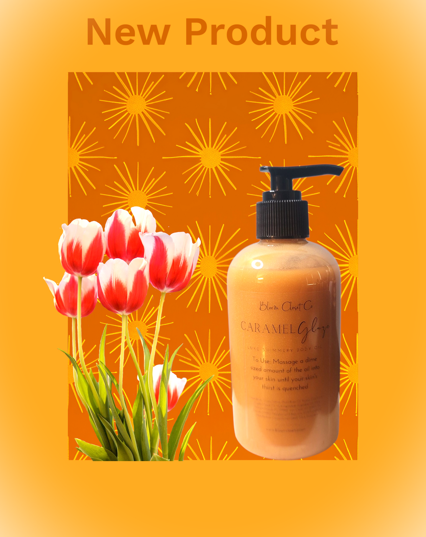 Caramel Glaze Shimmery Body Oil Serum